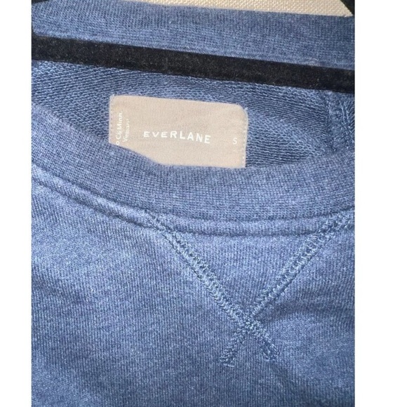 *2 for 1* Everlane French Terry Lightweight Sweatshirt Size S Grey and Blue - Picture 12 of 12